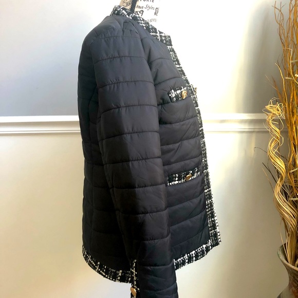 Anne Klein puff jacket medium size NWT - Picture 3 of 6
